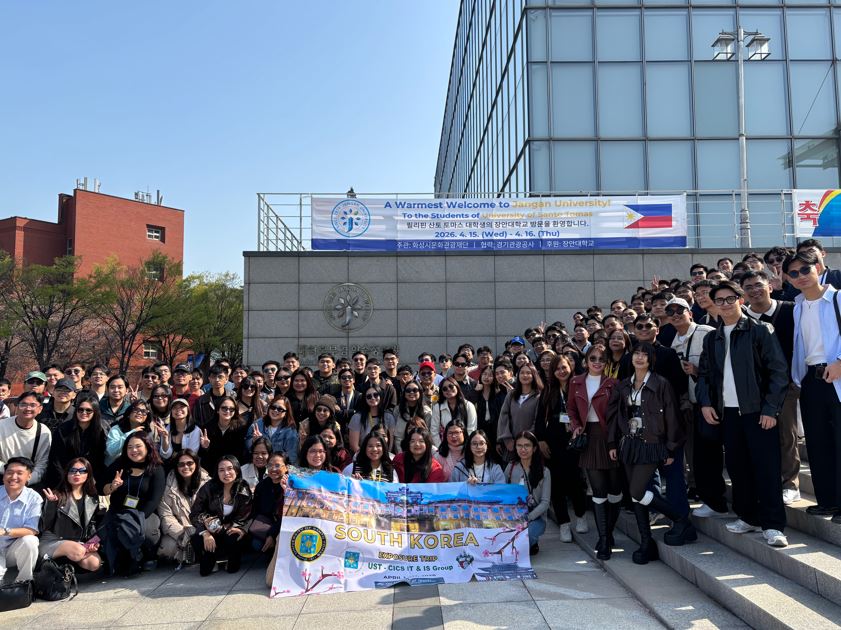 필리핀 산토 토마스 대학생의 장안대학교 방문을 환영합니다.